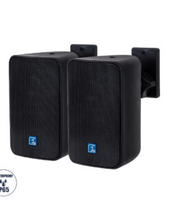 GloboStar® FDB ES104BT 98000 Facilities Speaker – Παθητικό Ηχείο Εγκαταστάσεων Επιτοίχιο με Μετασχηματιστή 100V & 16Ω – 40W RMS (160W Peak) – 1 x 4″ Inches LF & 1 x 0.8″ Inches HF – Αδιάβροχο IP65 – Μαύρο – Μ14.1 x Π17 x Υ23cm – Ζεύγος