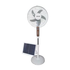ΑΝΕΜΙΣΤΗΡΑΣ ΟΡΘΟΣΤΑΤΗΣ ΛΕΥΚΟΣ Φ45 15W ΕΠΑΝΑΦΟΡΤΙΖΟΜΕΝΟΣ ΜΕ ΗΛΙΑΚΟ ΠΑΝΕΛ EUROLAMP – 300-20017
