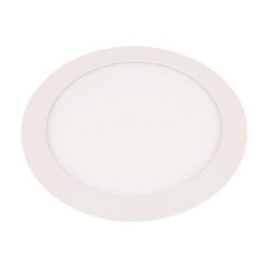 LED PANEL ΧΩΝΕΥΤΟ SLIM Φ170 12W 3000K ΛΕΥΚΟ PLUS EUROLAMP 145-68614