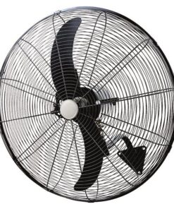 ΑΝΕΜΙΣΤΗΡΑΣ ΒΙΟΜΗΧΑΝΙΚΟΣ ΜΕΤΑΛΛΙΚΟΣ ΤΟΙΧΟΥ ΜΑΥΡΟΣ ΜΕ ΚΟΝΤΡΟΛ Φ71 180W EUROLAMP 147-29042