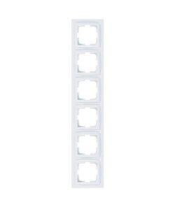 ΠΛΑΙΣΙΟ 6 ΘΕΣΕΩΝ ΛΕΥΚΟ EUROLAMP – 152-10185