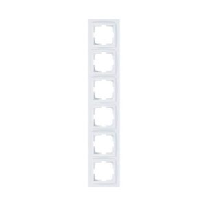 ΠΛΑΙΣΙΟ 6 ΘΕΣΕΩΝ ΛΕΥΚΟ EUROLAMP – 152-10185