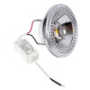 GloboStar® DARKO 60379 Σποτ LED Indirect Anti-Glare AR111 14W 1638lm 40° AC 220-240V IP20 Φ11.1 x Υ6.6cm Φυσικό Λευκό 4500K – Bridgelux High Lumen COB Gen2 – TÜV Certified Driver – 5 Years Warranty