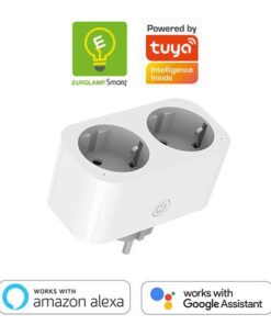 ΕΞΥΠΝΟΣ ΑΝΤΑΠΤΟΡΑΣ ΔΥΟ ΣΟΥΚΟ ΚΑΘΕΤΟΣ ΜΕ ΜΕΤΡΗΤΗ 220-240V 16A EUROLAMP – 147-77917