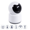 GloboStar® 86072 Table Camera WiFi HD 1080P 3MP 350° Two Way Audio & Motion Detection – Επιτραπέζια Κάμερα WiFi HD 1080P 350° Διπλή Κατέυθυνση Ομιλίας με Ανιχνευτή Κίνησης – Following Face Auto Tracking – Λευκό