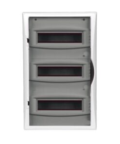 ΠΙΝΑΚΑΣ ΧΩΝΕΥΤΟΣ ΠΛΑΣΤΙΚΟΣ ECONOMIC 3Χ12 IP 40 (PE+N) EUROLAMP – 151-25034