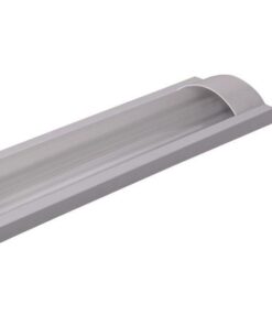 ΦΩΤΙΣΤΙΚΟ ΜΕΤΑΛΛΙΚΟ ΚΕΝΟ ΟΒΑΛ ΓΙΑ LED TUBE 2Χ120cm EUROLAMP 147-56021