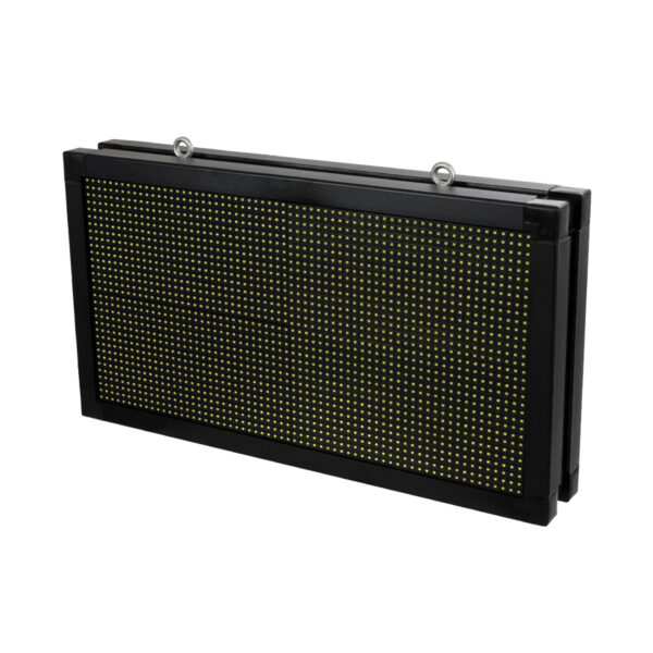 GloboStar® DISPLAY 90796 LED Scrolling Display 64x32cm - Κυλιόμενη Ψηφιακή Πινακίδα / Επιγραφή Διπλής Όψης P10 LED SMD AC 220-240V - Λειτουργία μέσω Wi-Fi με Εφαρμογή APP - Αισθήτηρας Θερμοκρασίας και Υγρασίας - Αδιάβροχο IP65 - Μ70 x Π11 x Υ38.5cm - Ψυχρό Λευκό 6000K - 1 Χρόνο Εγγύηση