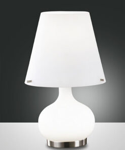 Επιτραπέζιο Φωτιστικό   Fabas Luce Ade 1X G9 & 1X E14 Λευκό     – 2533-34-102