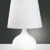 Επιτραπέζιο Φωτιστικό   Fabas Luce Ade 1X E14 &  1X E27 Λευκό     – 2533-35-102