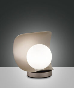 Επιτραπέζιο Φωτιστικό   Fabas Luce Adria LED 6W  Χρυσό Ματ Με Dimmer Αφής  540lm Θερμό 3000K – 3414-30-225