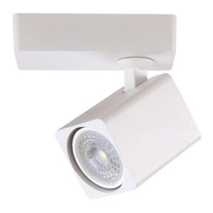 ΣΠΟΤ ΤΟΙΧΟΥ ΜΟΝΟ ΤΕΤΡΑΓΩΝΟ GU10 120x60x135 ΛΕΥΚΟ EUROLAMP 145-25021