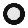 ΦΩΤΙΣΤΙΚΟ ΧΩΝΕΥΤΟ LED SLIM Φ85 3W 3000K ΜΑΥΡΟ PLUS EUROLAMP – 145-68622