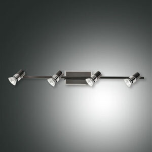 Σποτ  Fabas Luce Alice 4X GU10 Μαύρο Χρώμιο     – 2554-80-172