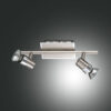 Σποτ  Fabas Luce Alice 2X GU10 Νίκελ Σατινέ     – 2554-82-178