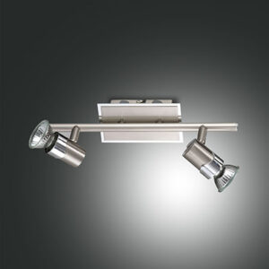 Σποτ  Fabas Luce Alice 2X GU10 Νίκελ Σατινέ     – 2554-82-178