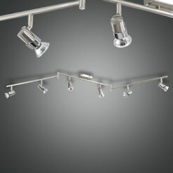 Σποτ  Fabas Luce Alice 6X GU10 Νίκελ Σατινέ     – 2554-86-178