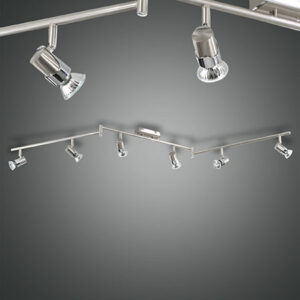 Σποτ  Fabas Luce Alice 6X GU10 Νίκελ Σατινέ     – 2554-86-178