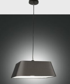 Κρεμαστό Φωτιστικό   Fabas Luce Allegra E27 Μαύρο     – 3561-45-101