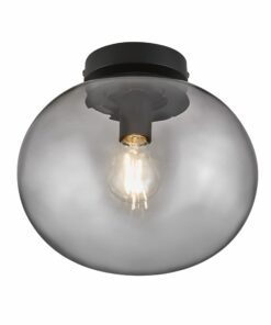 Nordlux Alton 27,5 Φωτιστικό Οροφής Μαύρο E27 Γυάλινο/Μεταλλικό – 2010506047