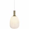 Nordlux Alton 23 Κρεμαστό Λευκό E27  Γυάλινο/Μεταλλικό –  47303001