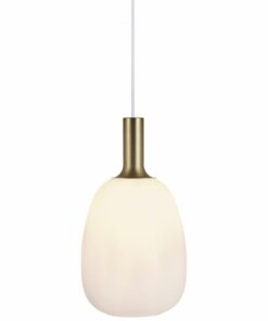 Nordlux Alton 23 Κρεμαστό Λευκό E27  Γυάλινο/Μεταλλικό –  47303001