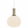 Nordlux Alton 25 Κρεμαστό Λευκό E27  Γυάλινο/Μεταλλικό –  47313001