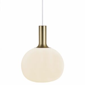 Nordlux Alton 25 Κρεμαστό Λευκό E27  Γυάλινο/Μεταλλικό –  47313001