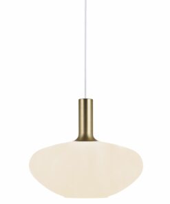 Nordlux Alton 35 Κρεμαστό Λευκό E27  Γυάλινο/Μεταλλικό –  48973001