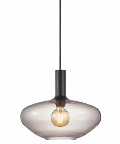 Nordlux Alton 35 Κρεμαστό Μαύρο E27  Γυάλινο/Μεταλλικό –  48973047
