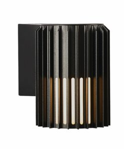 Nordlux Aludra Φωτιστικό Τοίχου Μαύρο E27 Αλουμίνιο/Πλαστικό – 2118011003