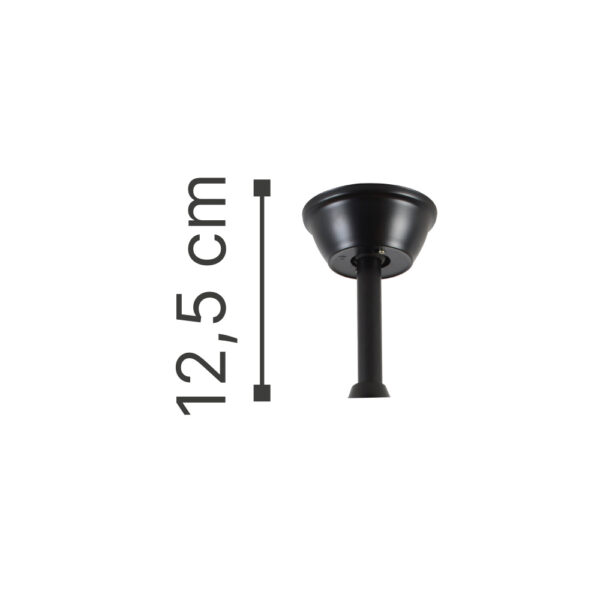 InLight Nitinat 25W 3CCT LED Fan Light in Black with Wooden Color (102000220)