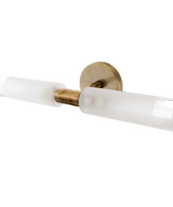 InLight Επιτοίχιο φωτιστικό από οξυντέ μέταλλο και αμμοβολή γυαλί 2XG9 D:31,5cm (1039-Οξυντέ)