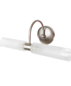 InLight Επιτοίχιο φωτιστικό από νίκελ ματ μέταλλο και αμμοβολή γυαλί (1041-Νίκελ Ματ)