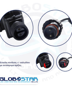 GloboStar® 75598 Προβολάκι Κήπου Καρφωτό – Δαπέδου Laser 30W 60° AC 230V Αδιάβροχο IP67 με Ασύρματο Χειριστήριο RF 2.4Ghz Πράσινο – Κόκκινο