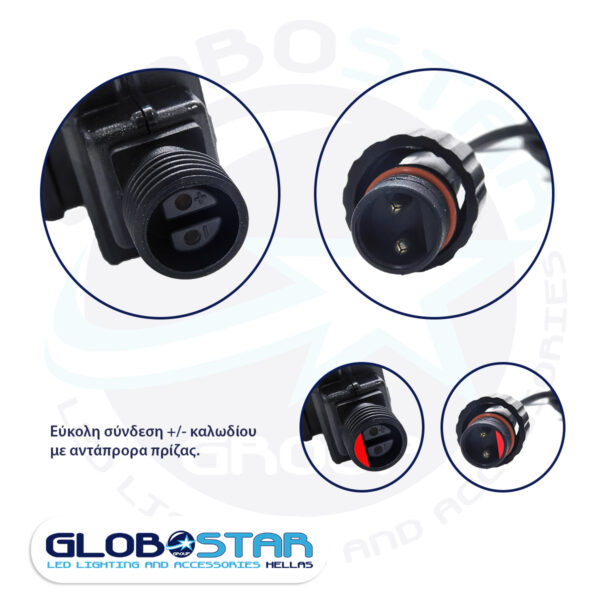 GloboStar® 75598 Προβολάκι Κήπου Καρφωτό – Δαπέδου Laser 30W 60° AC 230V Αδιάβροχο IP67 με Ασύρματο Χειριστήριο RF 2.4Ghz Πράσινο – Κόκκινο