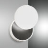 Φωτιστικό Τοίχου  Fabas Luce Ara LED 8W + 4W  Λευκό Με Dimmer  720lm + 360lm Θερμό 3000K – 3452-21-102