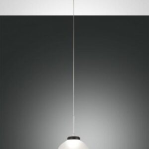 Κρεμαστό Φωτιστικό   Fabas Luce Arabella LED 8W  Λευκό Dimmable  750lm Θερμό 3000K – 3547-40-102