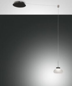 Κρεμαστό Φωτιστικό   Fabas Luce Arabella LED 8W  Λευκό Dimmable  750lm Θερμό 3000K – 3547-41-102
