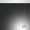 Κρεμαστό Φωτιστικό   Fabas Luce Arabella LED 8W  Μελί Dimmable  750lm Θερμό 3000K – 3547-41-125