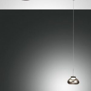 Κρεμαστό Φωτιστικό   Fabas Luce Arabella LED 8W  Φιμέ Dimmable  750lm Θερμό 3000K – 3547-41-126