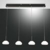 Κρεμαστό Φωτιστικό   Fabas Luce Arabella LED 32W  Λευκό Dimmable  3020lm Θερμό 3000K – 3547-48-102