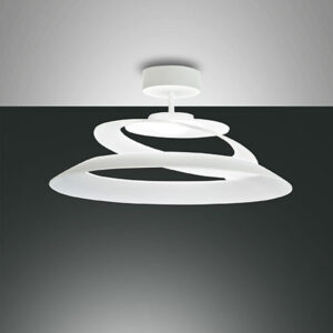 Φωτιστικό Οροφής  Fabas Luce Aragon LED 18W  Λευκό Dimmable  1760lm Θερμό 3000K – 3357-65-102