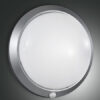 Φωτιστικό Οροφής  Fabas Luce Armilla E27 Ασημί  IP44   – 2796-61-137