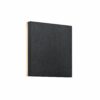 Nordlux Artego Square Φωτιστικό Τοίχου Μαύρο IP44 LED 7.2W 3000K –  46951003