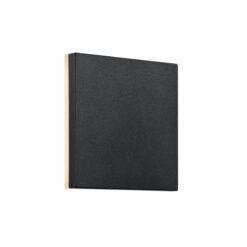 Nordlux Artego Square Φωτιστικό Τοίχου Μαύρο IP44 LED 7.2W 3000K – 46951003