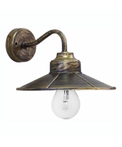 Φωτιστικό τοίχου / απλίκα AS-161 AP 1/L Μπρονζέ  Heronia – 31-0604