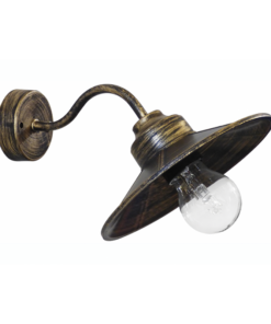 Φωτιστικό τοίχου / απλίκα AS-160 AP 1/L Μπρονζέ  Heronia – 31-0592