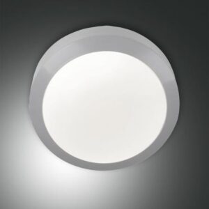 Φωτιστικό Οροφής  Fabas Luce Axel LED 11W  Γκρι  IP65 780lm Θερμό 3000K – 3524-61-131