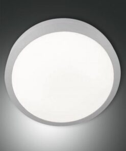 Φωτιστικό Οροφής  Fabas Luce Axel LED 18W  Γκρι  IP65 1300lm Θερμό 3000K – 3524-65-131